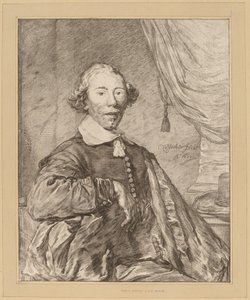 Portræt af en siddende mand, 1771.
