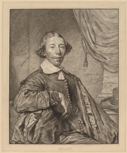 Portræt af en siddende mand, 1771.