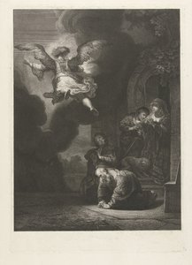 Englen forlader Tobias og hans familie