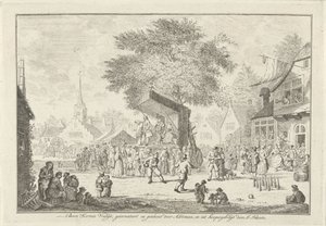 Landmandsmesse i Landsbyen, ca. 1750 Farmer