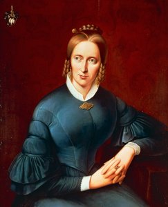 Portræt af Annette von Droste-Hulshoff (Munster af Johannes Sprick