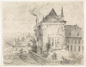 Bygning i Boppard af Johannes Tavenraat
