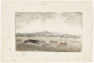 Harejagt af Johannes Tavenraat