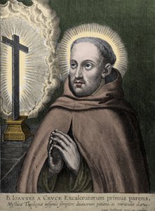 Sankt Johannes af Korset (Juan de Yepes Alvarez, Juan de la Cruz) (1542-1591) - grav. af Vorstermann