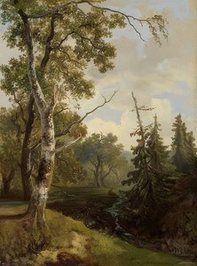 Waldstück bei Wolfheze (Skovudsigt ved Wolfheze)