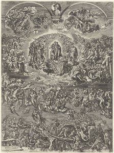 Sidste dom af Johannes Wierix