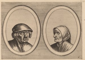 "Dirck Domp" og "Zeedighe Kniertje" af Johannes and Lucas van Doetechum after Pieter Bruegel the Elder