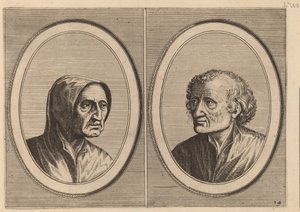 "Erlijcke Lyn" og "Snoepighe Steeve" af Johannes and Lucas van Doetechum after Pieter Bruegel the Elder