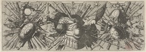 Panoply. Frise med romerske arme, nederste del Panoplia sev armamentarium... (serietitel)