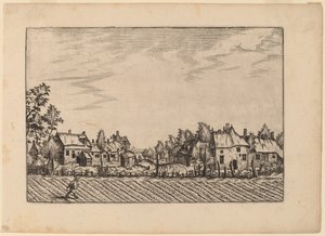 Gårde af Johannes van Doetechum, the Elder and Lucas