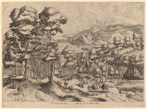 Rustikt marked af Johannes van Doetechum the Elder and Lucas