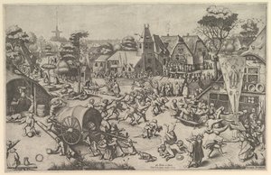 Kermis af Saint George, ca. 1569, trykt 1601.