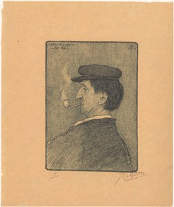 Portræt af Gerrit ter Haar af Johannes van Gijn (signed by artist)