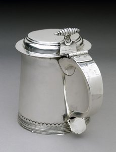 Tankard, ca. 1692-1734 (sølv) af Johannis Nys