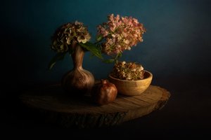 Stemningsfulde efterårsblomster af John-Mei Zhong