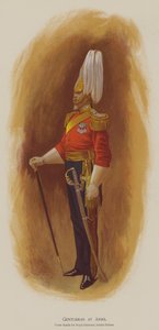 Gentleman at Arms (farve litho)