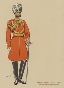 Officer Viceroy Body Guard (farve litho)