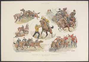 Skitser ved Militærturneringen af John (after) Charlton