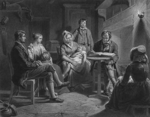 Illustration til The Cottar