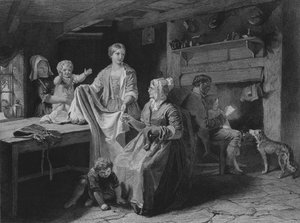 Illustration til The Cottar