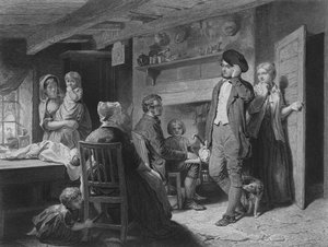 Illustration til The Cottar