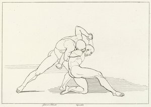 Bedragere, Inferno, Canto 30 (gravering) af John (after) Flaxman