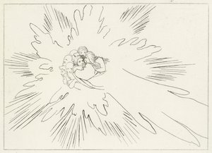 Sankt Peter, Paradise, Canto 24 (gravering) af John (after) Flaxman