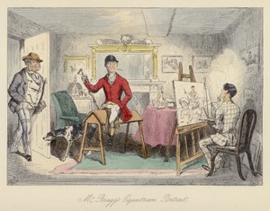 John Leech illustration til Mr Sponge