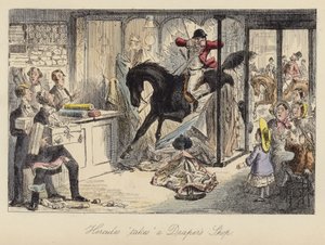 John Leech illustration til Mr Sponge