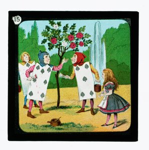 Alice i Eventyrland, farvede lanterneglas (lanternerutsjebane)