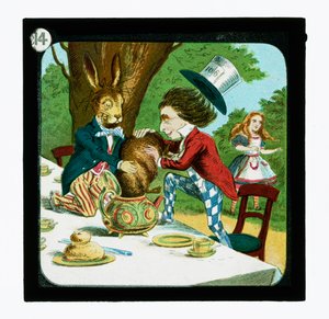 Alice i Eventyrland, farvede lanterneglas (lanternerutsjebane)