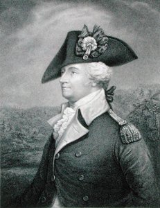 Brigadegeneral Anthony Wayne (1745-96) graveret af John Francis Eugene Prud