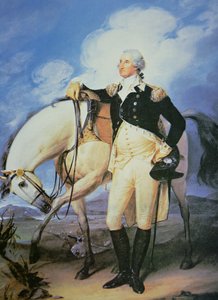 George Washington (1732-99) (farve litho)