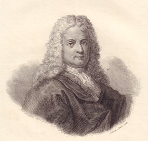 Portræt af den italienske matematiker Jacopo Riccati (1676-1754), kobberstik af Caterina Piotti-Pirola af Walter Charles Mills