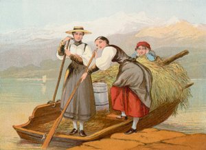 Hjem fra bjergene, Schweiz af John Absolon