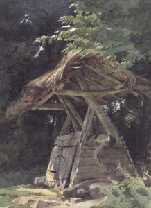 Brønd ved Ruisseauville nær Agincourt, 1800-tallet af John Absolon