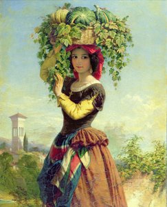 En italiensk frugtsælger