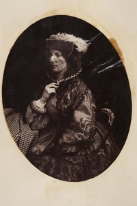 Kvinde med slør [Miss Godfrey] af John Adamson