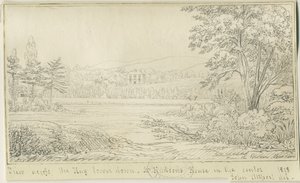 Burton-upon-Trent: pen and ink drawing, 1818dani