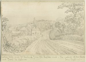 Burton-upon-Trent: pen- og blæktegning, nd [1799-1854] (tegning) af John Allport