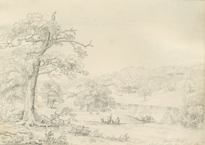 [Great] Barr Hall: pennetegning, nd [1799-1854]
