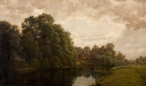 A Peaceful Warwickshire Scene, 1883