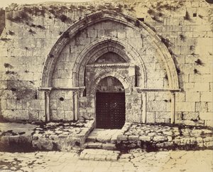 Jomfruens grav, Jerusalem, 1860