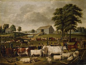 En Pennsylvania Country Fair, 1824 af John Archibald Woodside