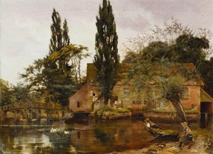 Mølle på Avon, 1886