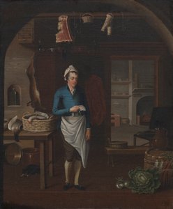 Køkken Scene af John Atkinson