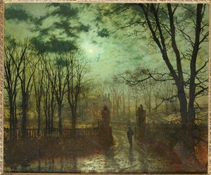 Ved Parkporten af John Atkinson Grimshaw