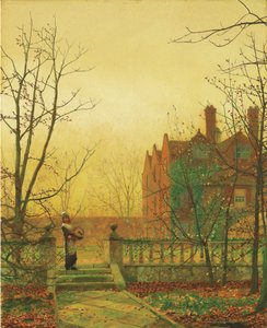 Efterårsguld af John Atkinson Grimshaw