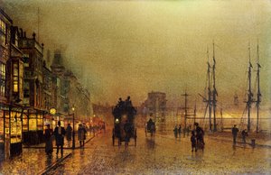 Glasgow af John Atkinson Grimshaw