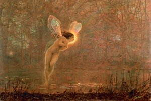 Iris af John Atkinson Grimshaw